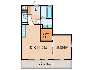 マノワール十六田の物件間取画像